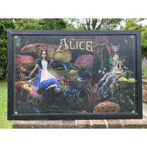 American McGee's Alice Beyond the Wall Framed Print RARE 24x36